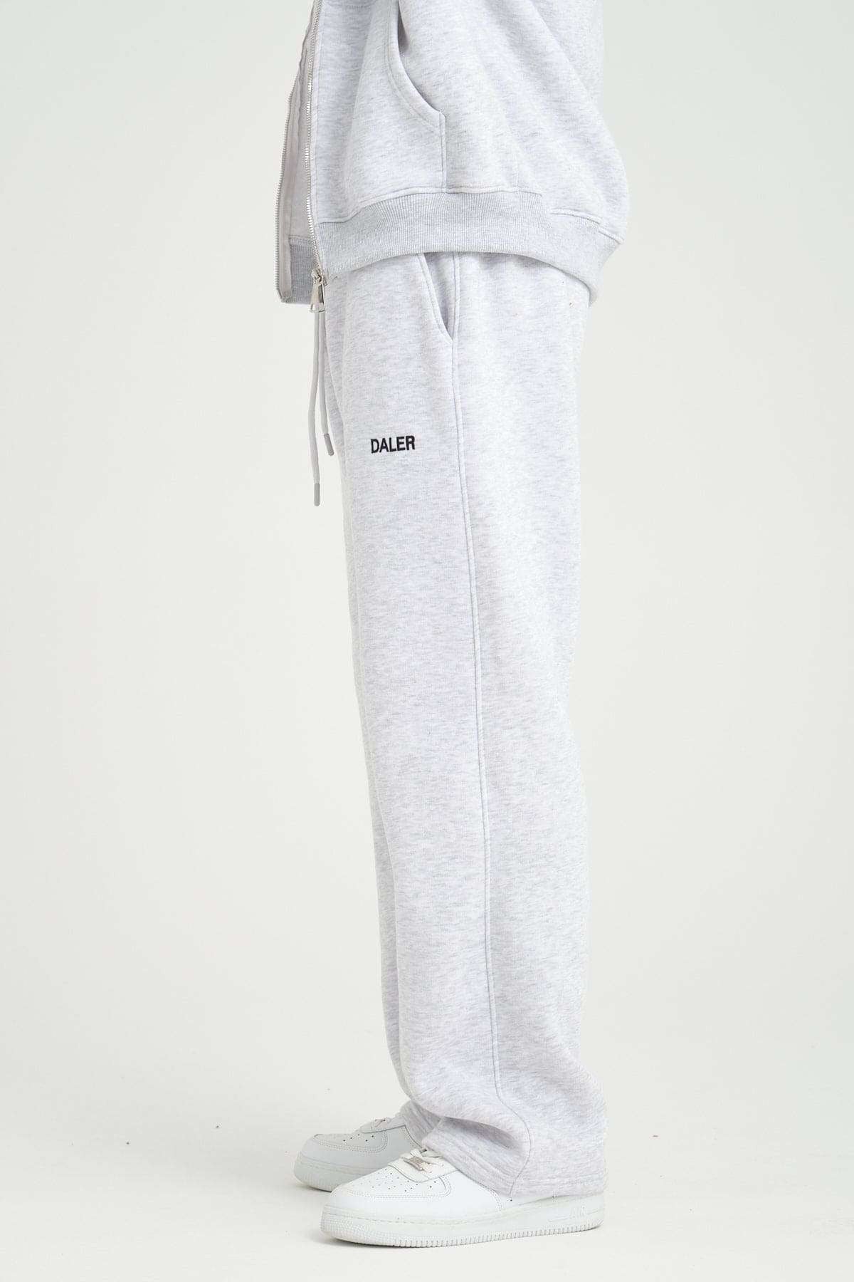 Basic Jogger Pants - Grey Melange