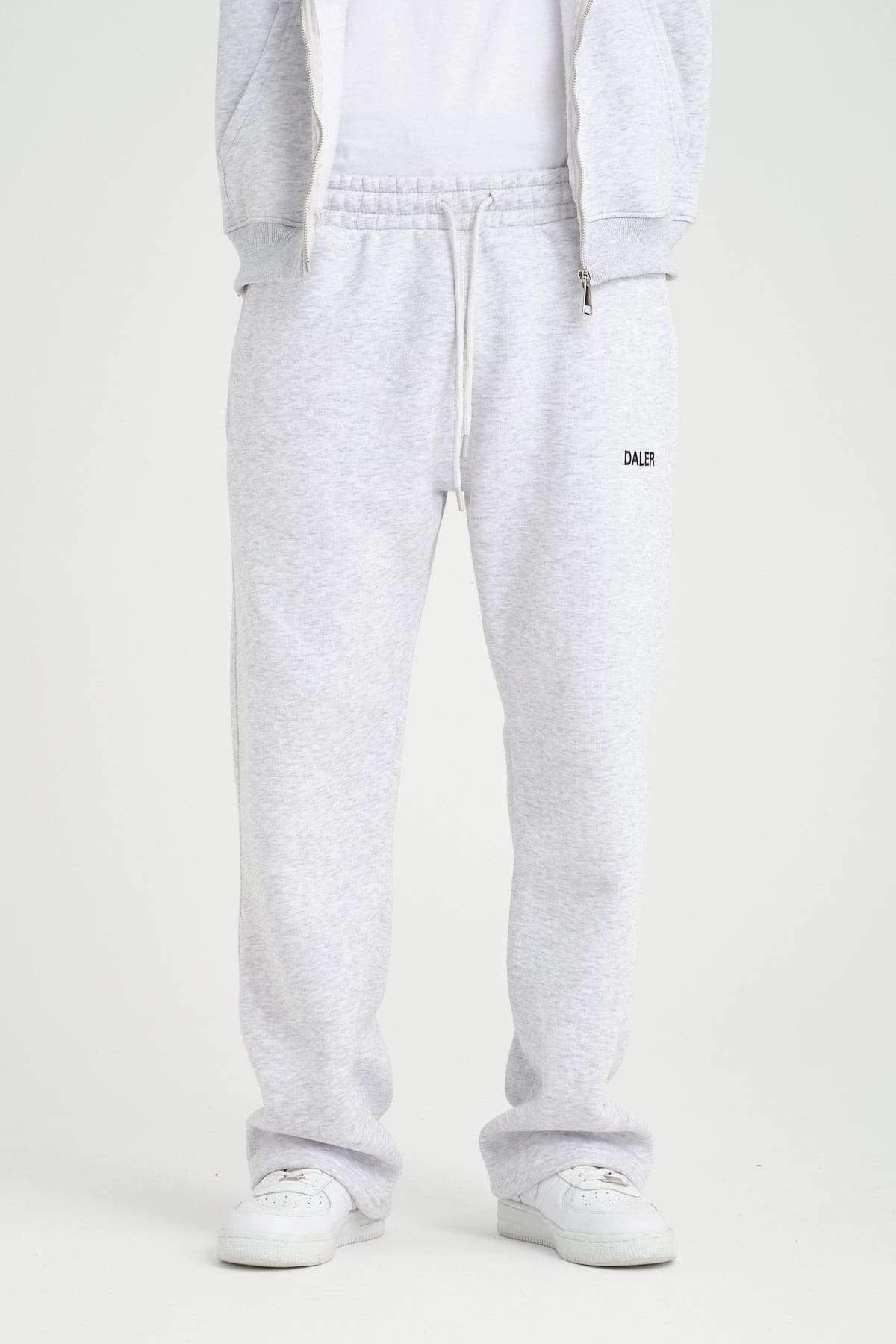 Basic Jogger Pants - Grey Melange