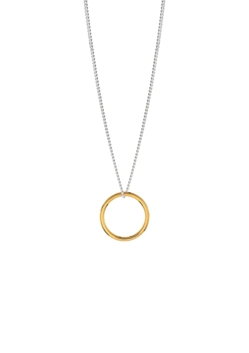 Circle Necklace - Gold