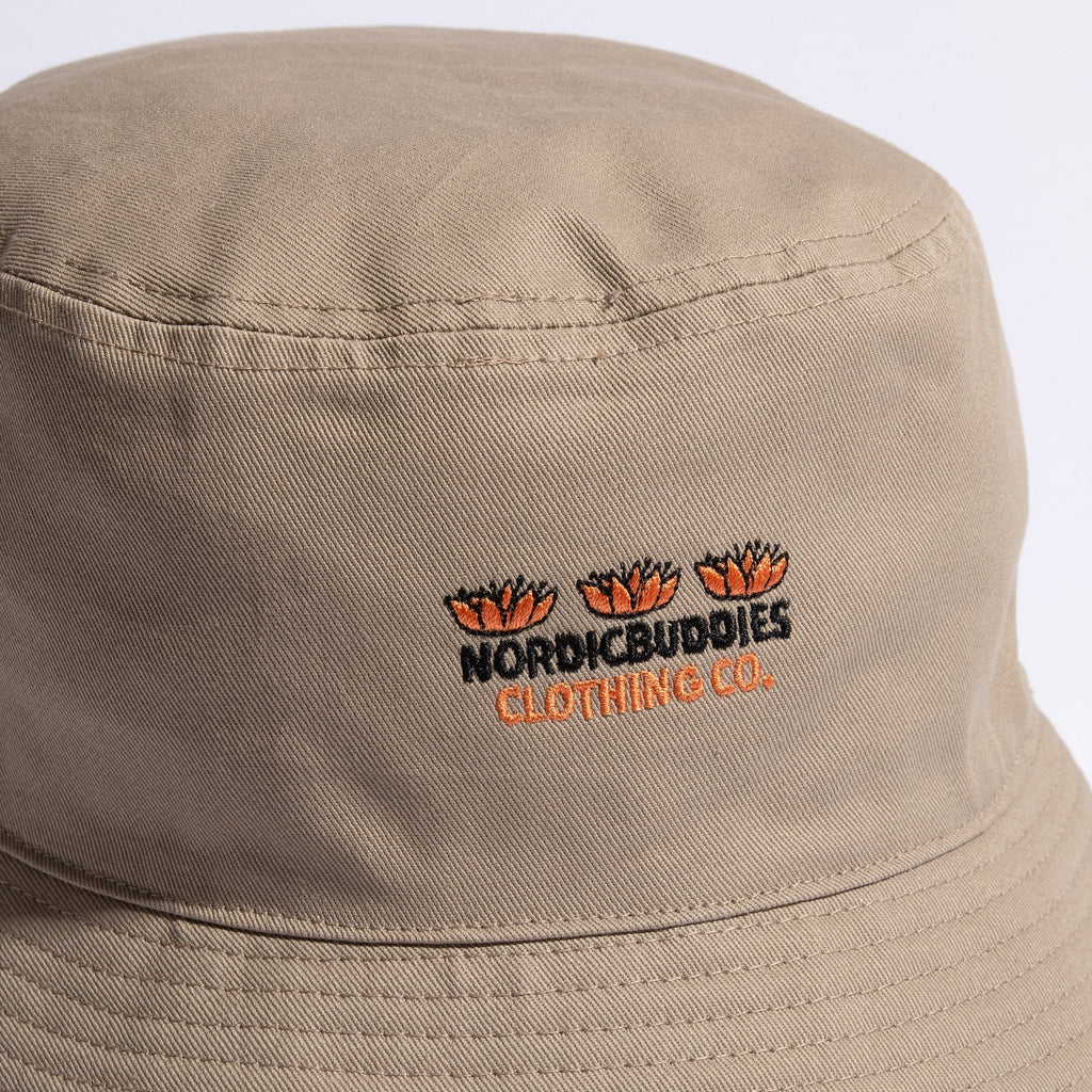 Moomin Jungle Adult Bucket Hat - Beige